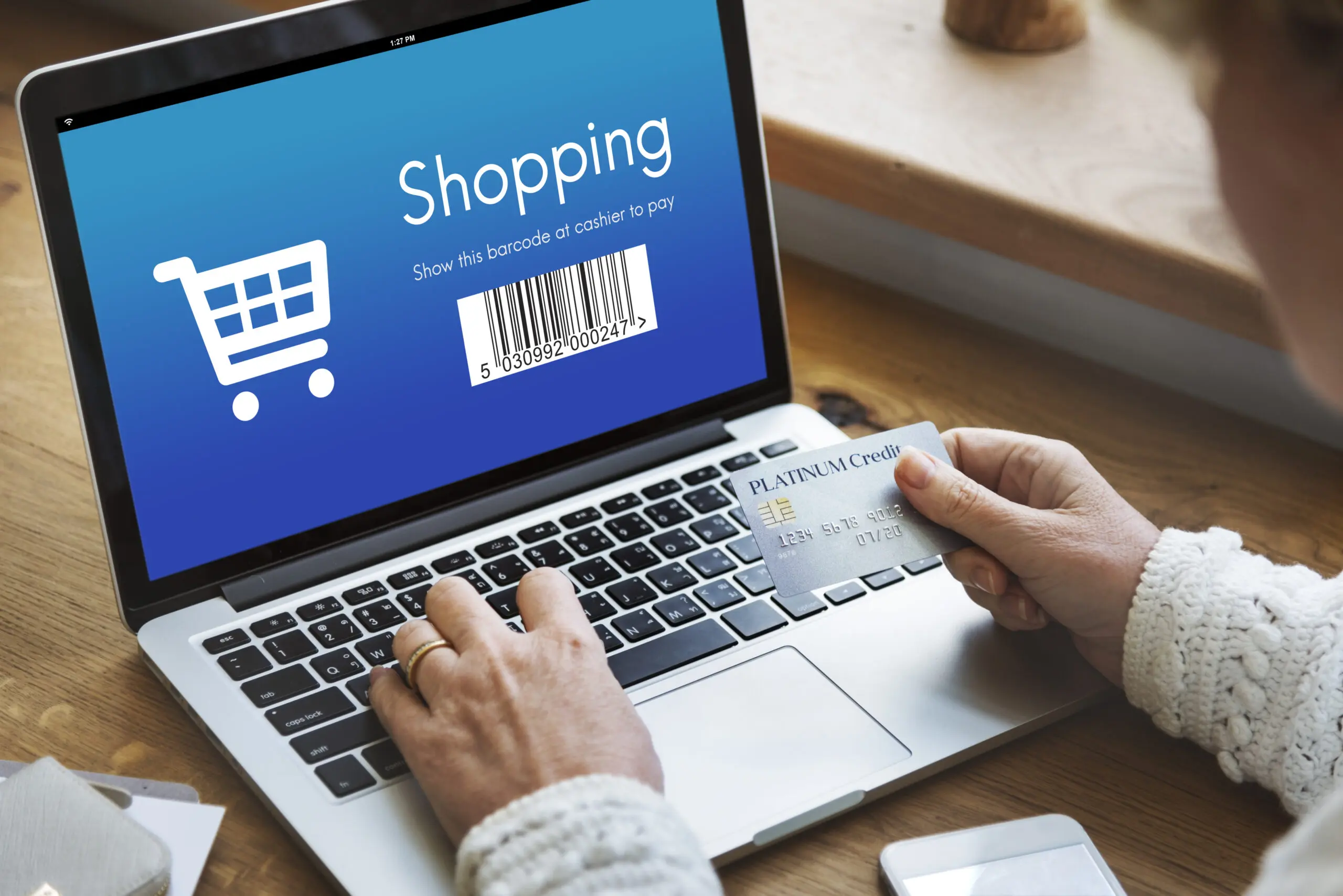 Shopping Purchase Order Discount Concept